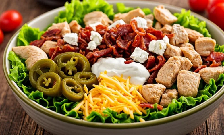 Jalapeno Popper Chicken Salad