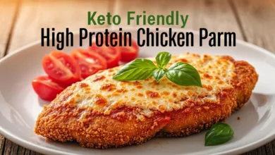 Keto Friendly High Protein Chicken Parm