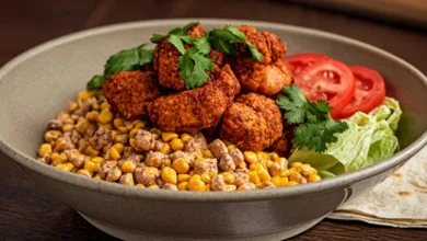 Street Corn Chicken Bowl