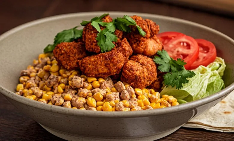 Street Corn Chicken Bowl