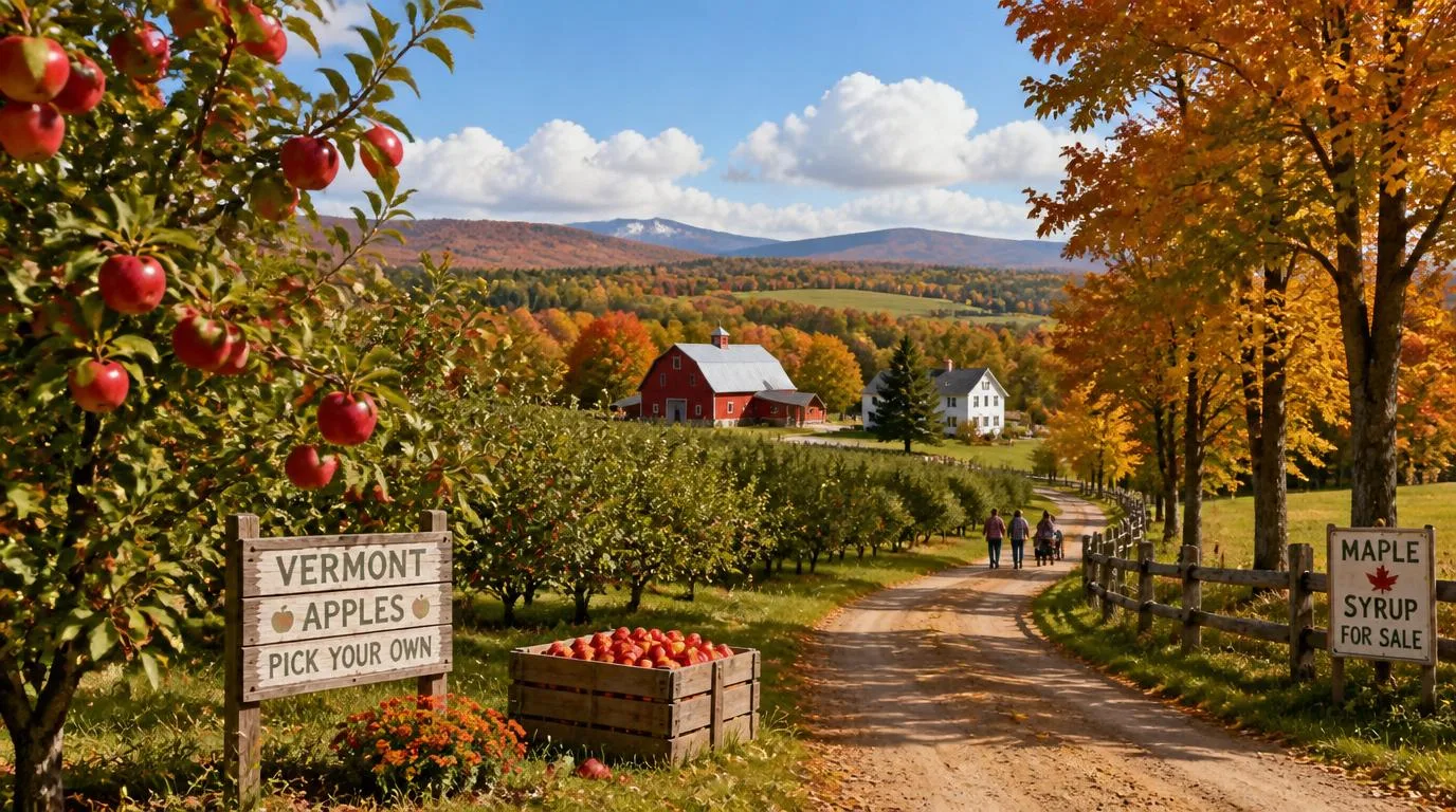 Apple Orchards in Vermont