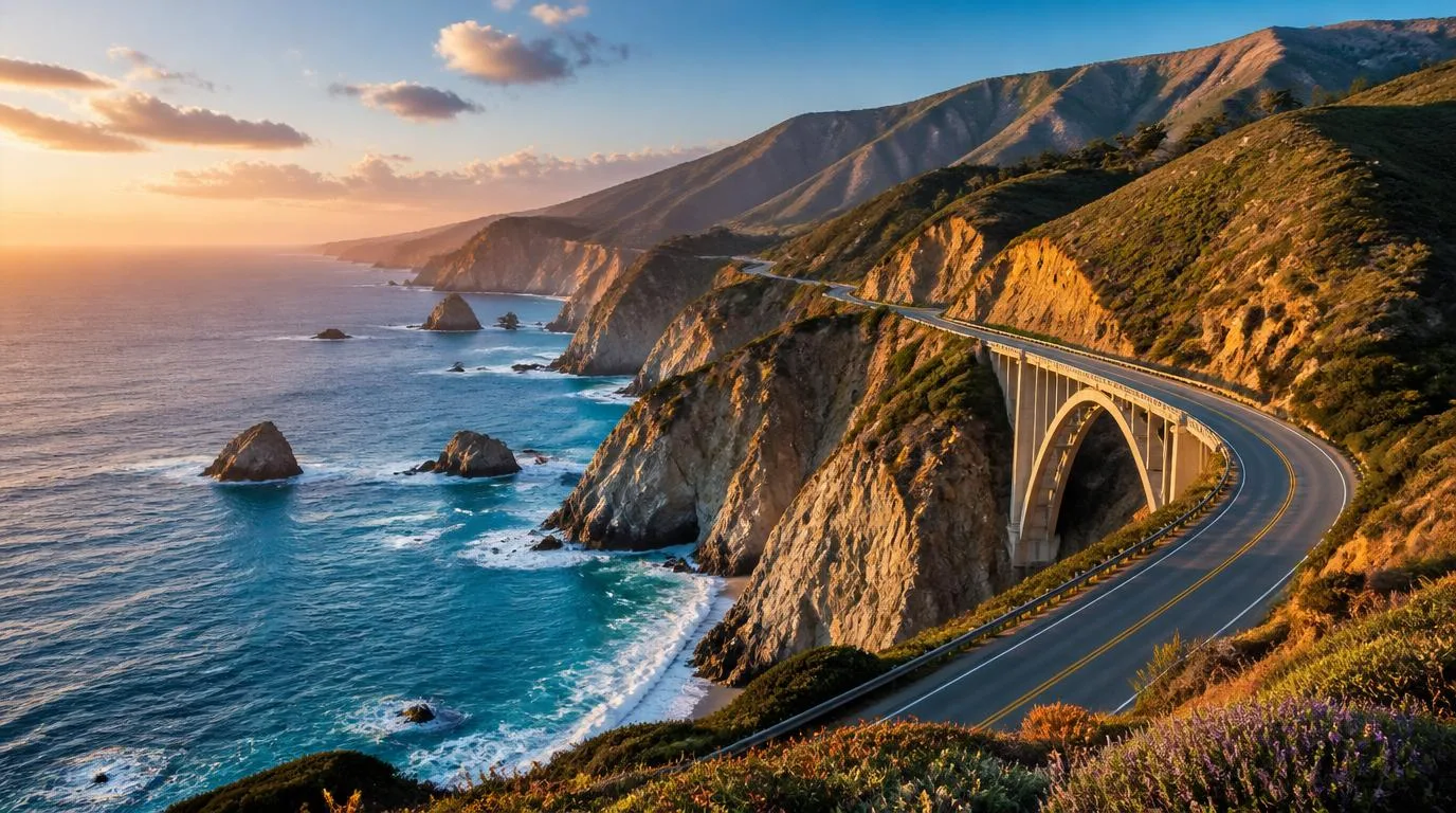 Big Sur boasts dramatic cliffs that drop into the Pacific Ocean, an iconic highway, and captivating views that leave visitors in awe
