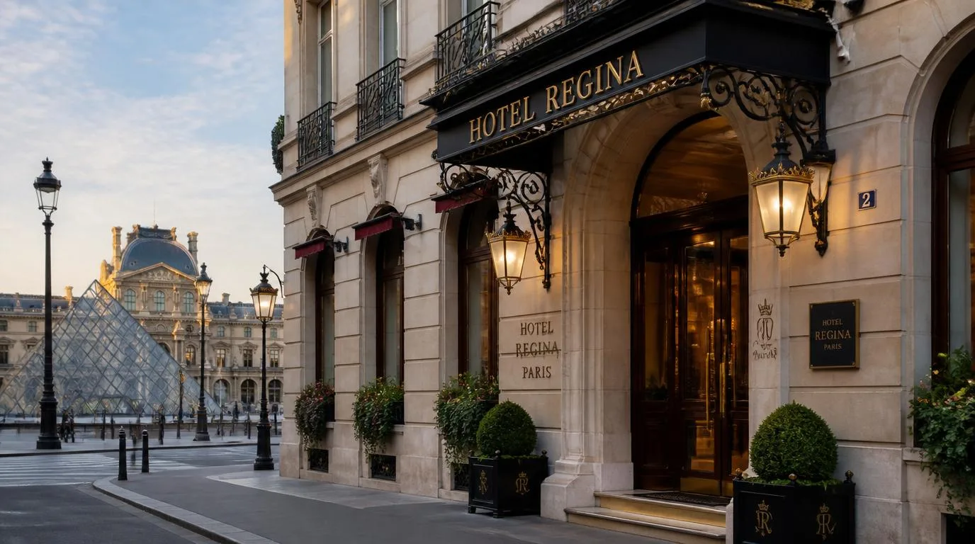Just a stone's throw from the Louvre in the 1st arrondissement, Hotel Regina offers a classic Paris experience.