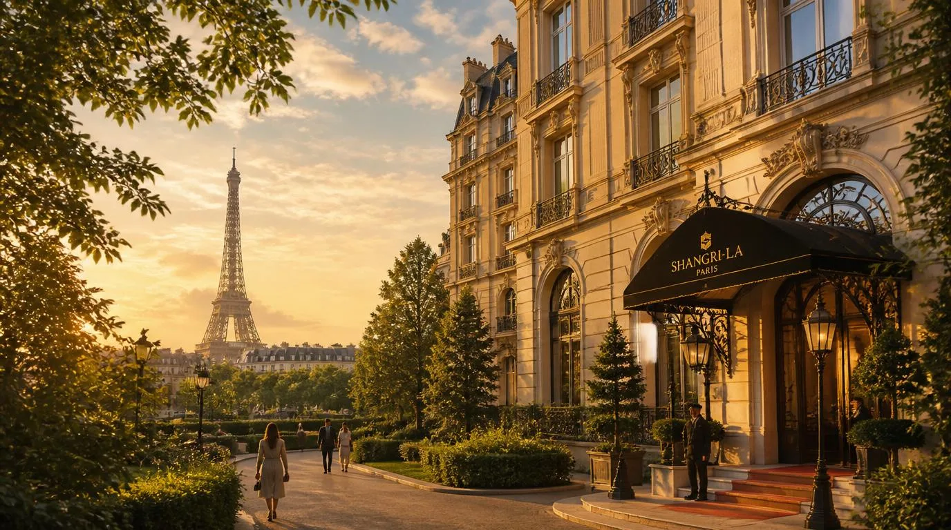Situated in the 16th arrondissement, Shangri-La Paris