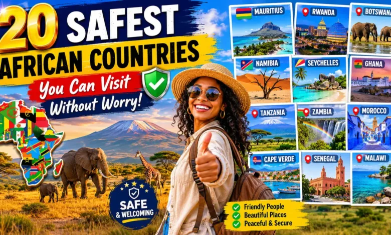 20 Safest African Countries You Can Visit Without Worry