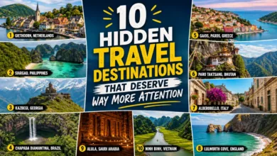 10 Hidden Travel Destinations That Deserve Way More Attention
