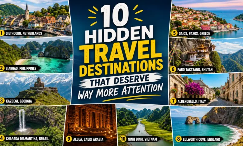 10 Hidden Travel Destinations That Deserve Way More Attention 10 Hidden Travel Destinations That Deserve Way More Attention